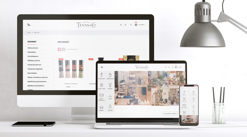 Tienda online Tevas&Co Vigo